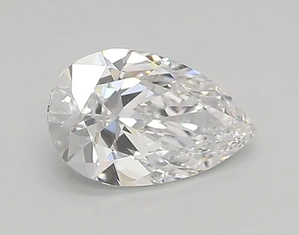 0.67ct PEAR D IF Lab diamond