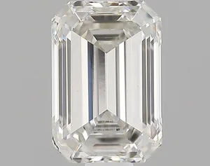 0.71ct EMERALD F VS2 Lab diamond
