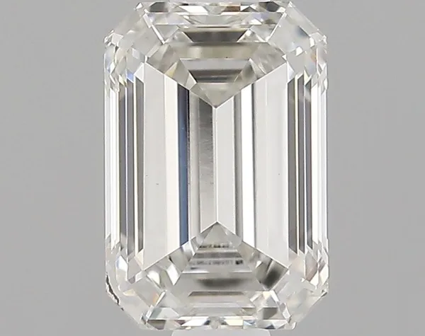 0.71ct EMERALD F VS2 Lab diamond