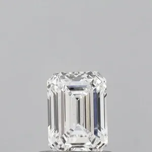0.6ct EMERALD D VVS2 Lab diamond