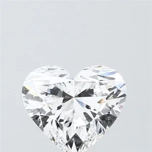 1.08ct HEART D VVS1 Lab diamond