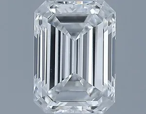 0.33ct EMERALD F VVS2 Natural diamond