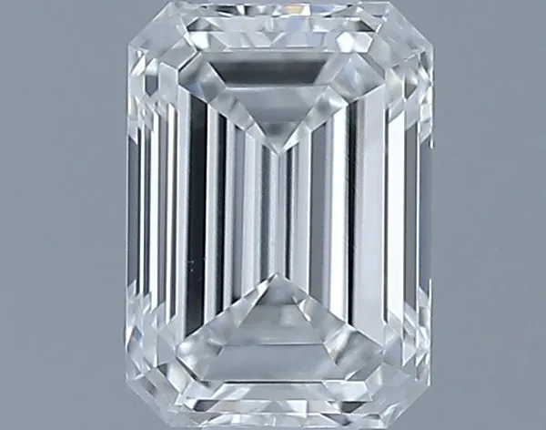 0.33ct EMERALD F VVS2 Natural diamond