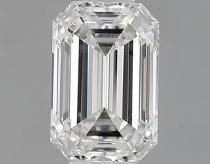 0.5ct EMERALD D VVS1 Lab diamond