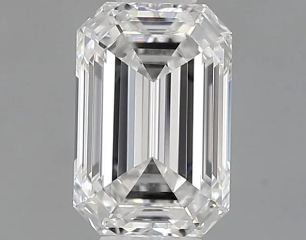 0.5ct EMERALD D VVS1 Lab diamond