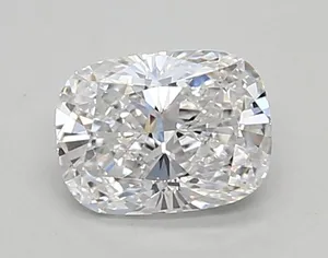 0.66ct CUSHION D VVS1 Lab diamond