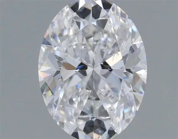 0.6ct OVAL D SI2 Natural diamond