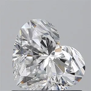 0.9ct HEART E VVS1 Natural diamond