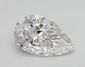 0.85ct PEAR D VVS2 Lab diamond