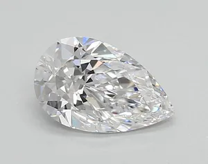0.87ct PEAR D VS1 Lab diamond