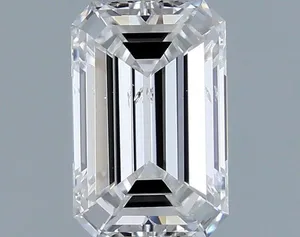 0.34ct EMERALD D SI2 Natural diamond