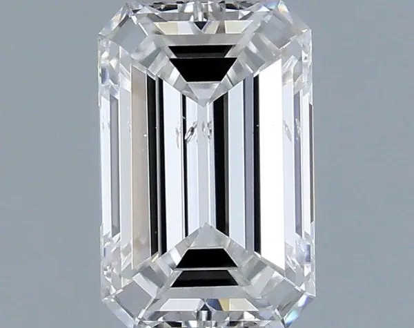 0.34ct EMERALD D SI2 Natural diamond