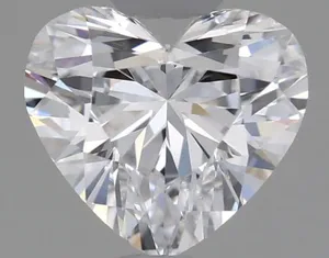 0.71ct HEART D VVS1 Lab diamond