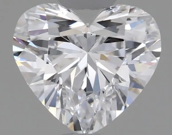 0.71ct HEART D VVS1 Lab diamond