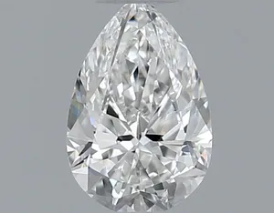 0.32ct PEAR F SI1 Natural diamond