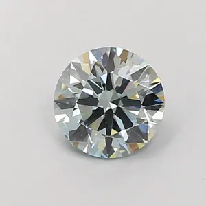 1.17ct ROUND Fancy Light Blue VS1 Coloured Lab diamond