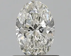 0.53ct OVAL H VVS2 Natural diamond