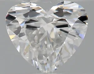 0.41ct HEART E VVS2 Natural diamond