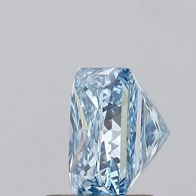 1.94ct PRINCESS Fancy Vivid Blue VS1 Coloured Lab diamond