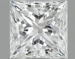 0.35ct PRINCESS F VVS1 Natural diamond