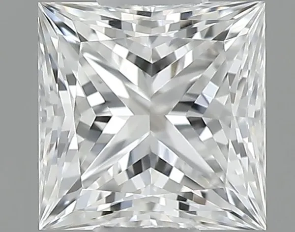 0.35ct PRINCESS F VVS1 Natural diamond