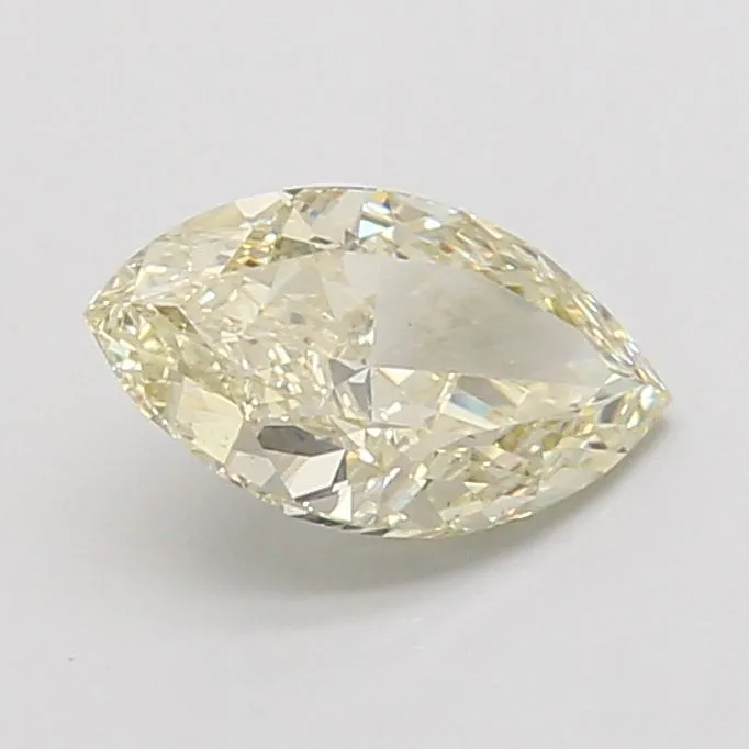 1.36ct MARQUISE Fancy Light Yellow VS1 Coloured Lab diamond