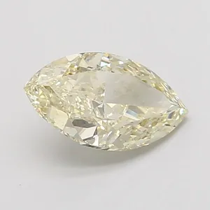 1.36ct MARQUISE Fancy Light Yellow VS1 Coloured Lab diamond
