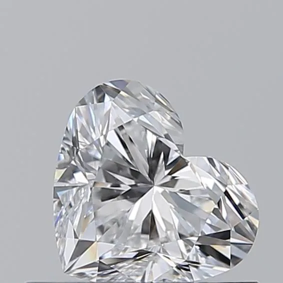 0.59ct HEART D VS2 Natural diamond