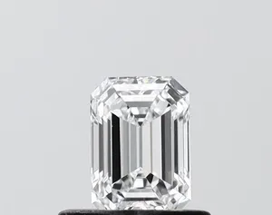 0.53ct EMERALD D VVS2 Lab diamond