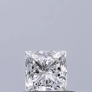 0.4ct PRINCESS D VVS1 Natural diamond