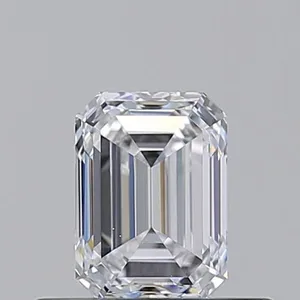 0.51ct EMERALD D VVS2 Natural diamond