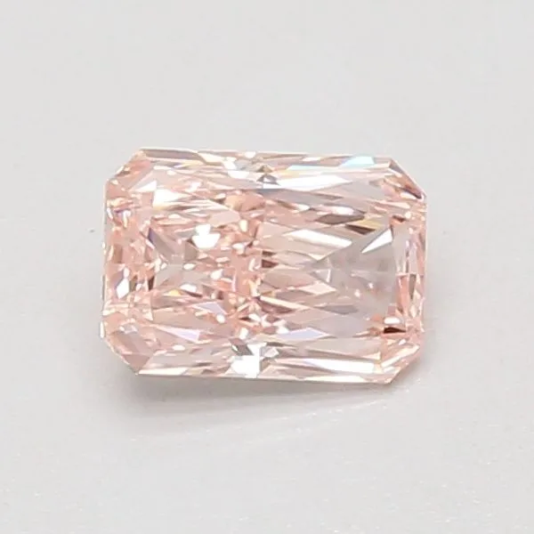 0.71ct RADIANT Fancy Intense Pink VS1 Coloured Lab diamond