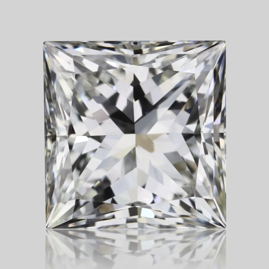 0.70ct PRINCESS G VVS2 Natural diamond