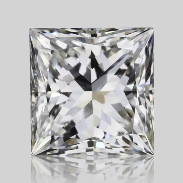 0.7ct PRINCESS G VVS2 Natural diamond