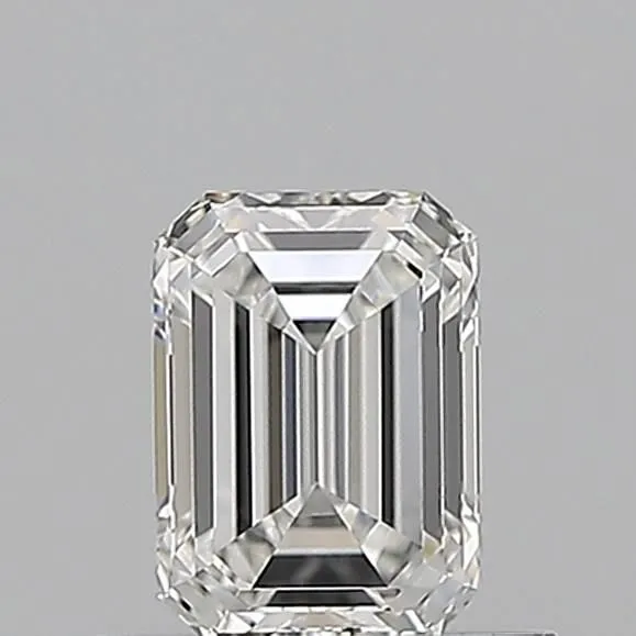 0.52ct EMERALD F IF Natural diamond