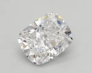 0.65ct CUSHION D VVS2 Lab diamond