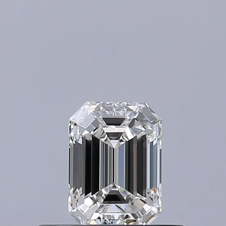 0.40ct EMERALD F VVS1 Natural diamond