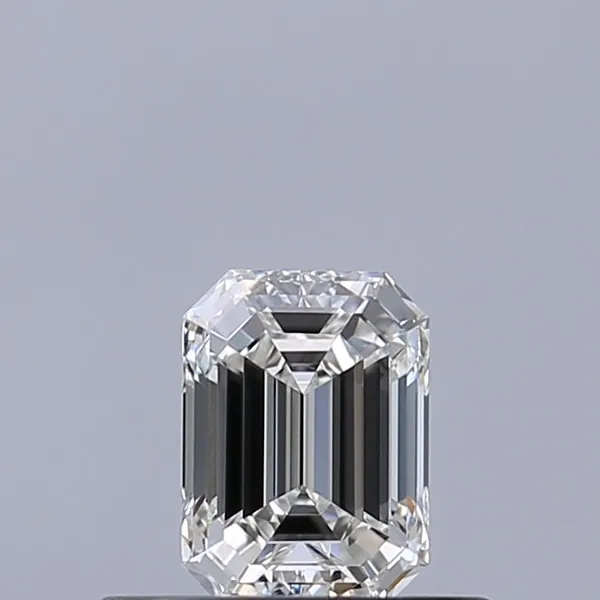 0.4ct EMERALD F VVS1 Natural diamond