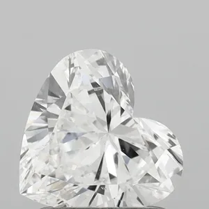 1.08ct HEART D SI1 Lab diamond