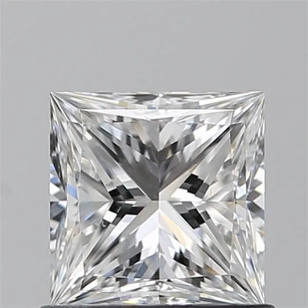 0.9ct PRINCESS F VS2 Natural diamond