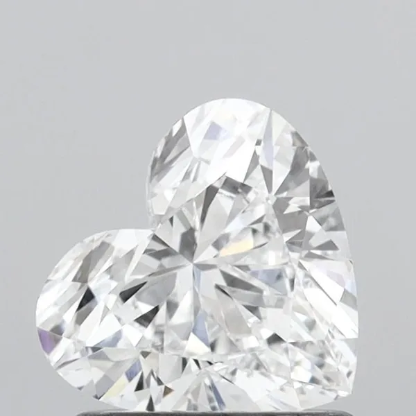 1.04ct HEART D VVS1 Lab diamond