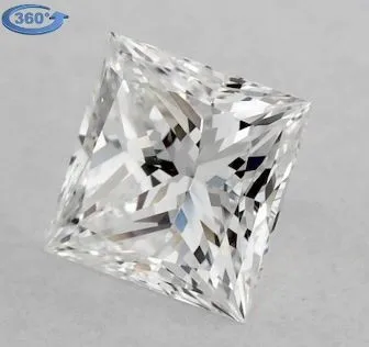 0.96ct PRINCESS G VS2 Natural diamond