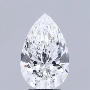 0.58ct PEAR D VVS2 Lab diamond