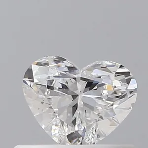 0.4ct HEART E VVS2 Natural diamond