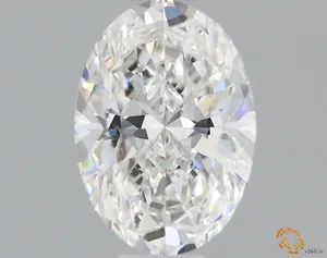 0.5ct OVAL F VS1 Natural diamond