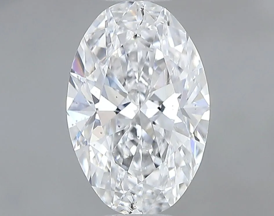 0.66ct OVAL D SI1 Natural diamond