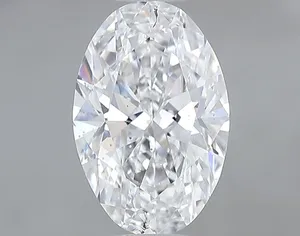 0.66ct OVAL D SI1 Natural diamond