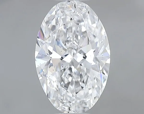 0.66ct OVAL D SI1 Natural diamond