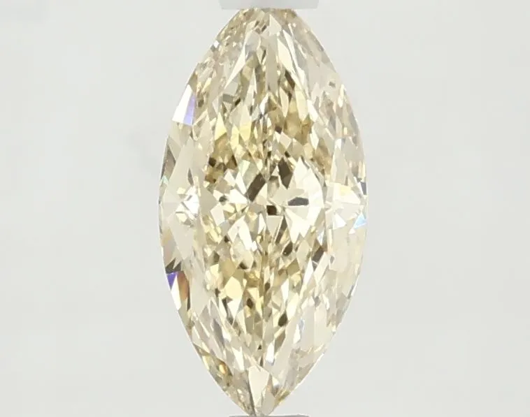 1.04ct MARQUISE Fancy Yellow VS1 Coloured Lab diamond