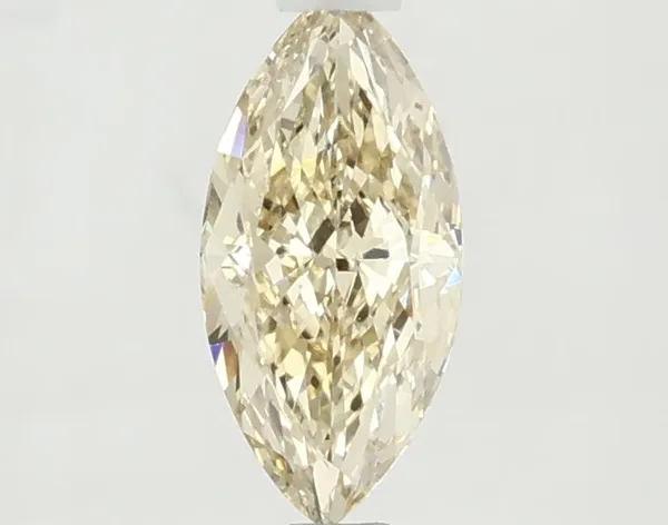 1.04ct MARQUISE Fancy Yellow VS1 Coloured Lab diamond